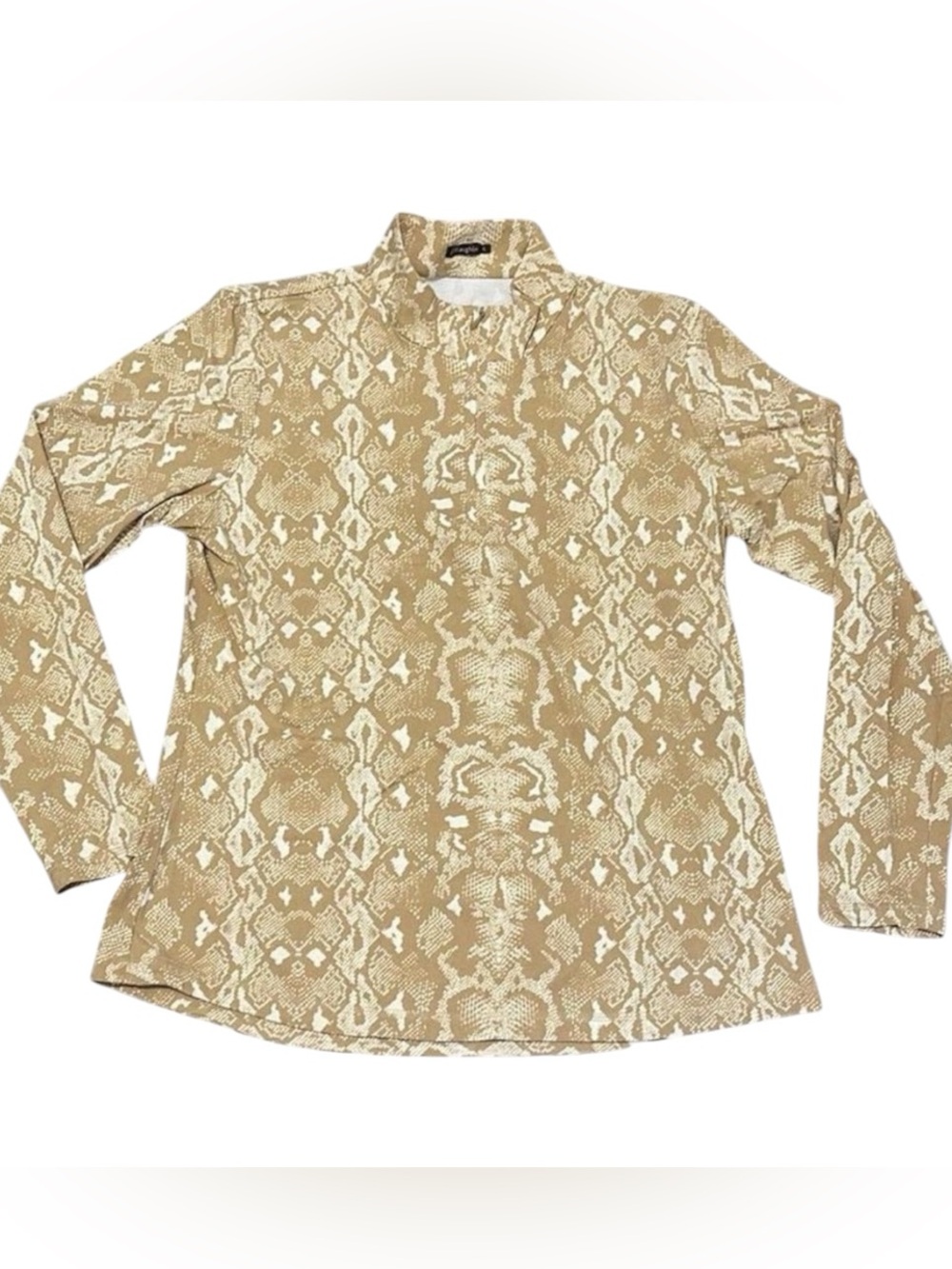 J. McLaughlin Isles Stretchy Pullover Women’s Half Zip Top. Size S